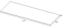 Arezzo design mosdópult 120x46 cm, fehér AR-166895