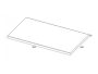 Arezzo design mosdópult 80x46 cm, természetes tölgy AR-166899