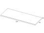 Arezzo design mosdópult 120x46, természetes tölgy AR-166902