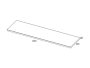 Arezzo design mosdópult 160x46 cm, természetes tölgy AR-166904