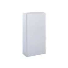   Arezzo design Monterey felsőszekrény 40x21,6x80 cm, 1 ajtóval, magasfényű fehér AR-166998
