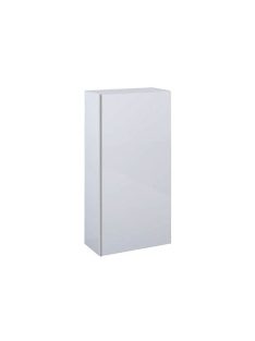   Arezzo design Monterey felsőszekrény 40x21,6x80 cm, 1 ajtóval, magasfényű fehér AR-166998