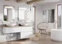 Arezzo design Monterey 60 alsószekrény, 2 fiókkal, fehér AR-167077