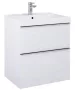 Arezzo design Monterey 60 alsószekrény, 2 fiókkal, fehér AR-167077