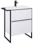 Arezzo design Monterey 60 alsószekrény, 2 fiókkal, fehér AR-167077