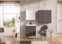Arezzo design Monterey 60 alsószekrény, 2 fiókkal, antracit AR-167078