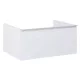 Arezzo design Monterey alsószekrény 1 fiókkal 60x45 cm, szifonkivágás nélkül, magasfényű fehér AR-167087
