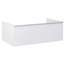   Arezzo design Monterey 80 alsószekrény szifonkivágás nélkül, 1 fiókkal, magasfényű fehér AR-167091