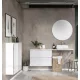 Arezzo design Monterey 80 alsószekrény szifonkivágás nélkül, 2 fiókkal, magasfényű fehér AR-167093