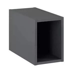 Arezzo design Monterey Slim 20 polcos elem, fényes antracit AR-167100