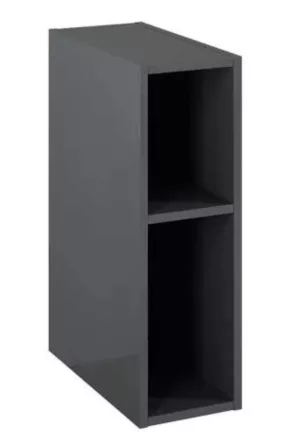Arezzo design Monterey Duo 20 polcos elem, fényes antracit AR-167102