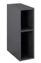 Arezzo design Monterey Duo 20 polcos elem, fényes antracit AR-167102