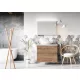Arezzo design Monterey 100 alsószekrény 2 fiókkal és szifonkivágással, canela tölgy AR-167255