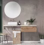 Arezzo design Monterey alsószekrény 1 fiókkal 60x45 cm, szifonkivágás nélkül, canela tölgy AR-167256