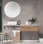 Arezzo design Monterey 80 alsószekrény szifonkivágás nélkül, 1 fiókkal, canela tölgy AR-167257