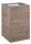 Arezzo design Monterey oldalszekrény szennyeskosárral 40 cm, tölgy AR-167359