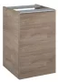 Arezzo design Monterey oldalszekrény szennyeskosárral 40 cm, tölgy AR-167359