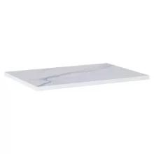   Arezzo design Calcatta matt fehér márvány mosdópult 46x60 cm AR-167400
