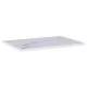 Arezzo design Calcatta matt fehér márvány mosdópult 46x60 cm AR-167400