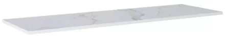Arezzo design Calcatta matt fehér márvány mosdópult 160x46 cm AR-167405