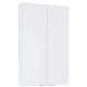 Arezzo design 2 ajtós felső szekrény 80x50 cm, magasfényű fehér AR-167407