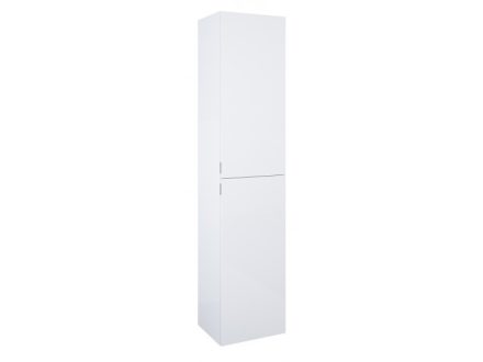 Arezzo design álló szekrény 2 ajtóval magasfényű fehér színben 40 cm AR-167409