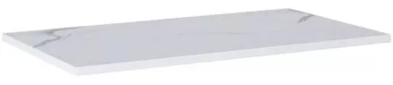 Arezzo design Calacatta matt fehér márvány mosdópult 49,4x90 cm AR-167474