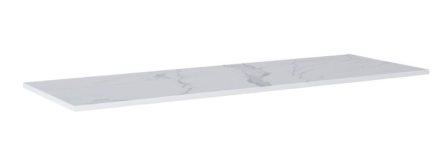 Arezzo design Calacatta márvány 190x49,4 cm mosdópult,  matt fehér AR-167475