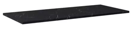 Arezzo design Marquina matt fekete márvány mosdópult 49,4x120 cm AR-167477