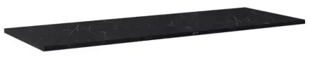 Arezzo design MARQUINA matt fekete márvány mosdópult 140x46 cm AR-167484