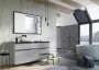 Arezzo design MARQUINA matt fekete márvány mosdópult 160x46 cm AR-167485