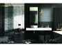 Arezzo design Calcatta matt fehér konzolos márvány mosdópult 46x120 cm AR-167487