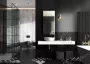 Arezzo design Calcatta matt fehér konzolos márvány mosdópult 46x120 cm AR-167487