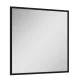Arezzo design keretes tükör 80x80 cm, fekete AR-167582