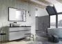 Arezzo design fordítható tükör keretben 120x80 cm, fekete AR-167584