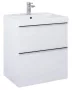 Arezzo design Monterey alsószekrény 2 fiókkal 60 cm, matt fehér AR-167592