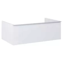  Arezzo design Monterey 80 alsószekrény szifonkivágás nélkül, 1 fiókkal, matt fehér AR-167604