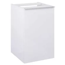   Arezzo design Monterey oldalszekrény szennyeskosárral 40 cm, matt fehér AR-167608
