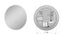 Arezzo design Ovális Led tükör 60x60 cm páramentesítő funkcióval AR-167638