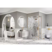 Arezzo design kerek fali LED tükör 75 cm AR-167639