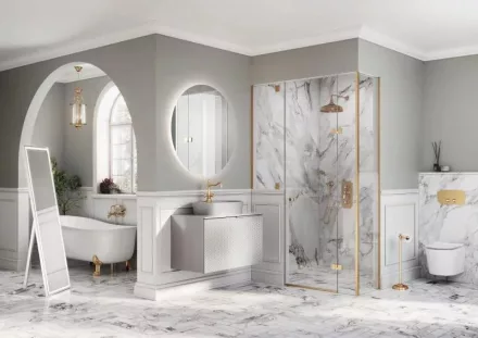 Arezzo design kerek fali LED tükör 75 cm AR-167639