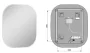 Arezzo design Sharon LED tükör 60x70 cm, fekete AR-167660