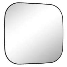 Arezzo design Sharon Led tükör 80x70 cm, fekete AR-167661