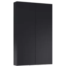   Arezzo design 2 ajtós felső szekrény 80x50 cm, matt fekete AR-167732