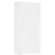 Arezzo design 1 ajtós felső szekrény 80x40cm, magasfényű fehér AR-167734
