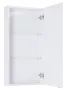 Arezzo design 1 ajtós felső szekrény 80x40cm, magasfényű fehér AR-167734