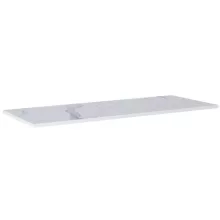   Arezzo design Calacatta matt fehér márvány mosdópult 140(70+70)x49,4 cm AR-167806