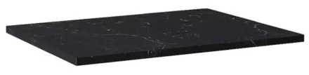 Arezzo design Marquina matt fekete márvány mosdópult 49,4x70 cm AR-167807