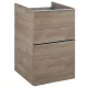 Arezzo design Monterey 40 oldalszekrény 2 fiókkal, tölgy AR-167844