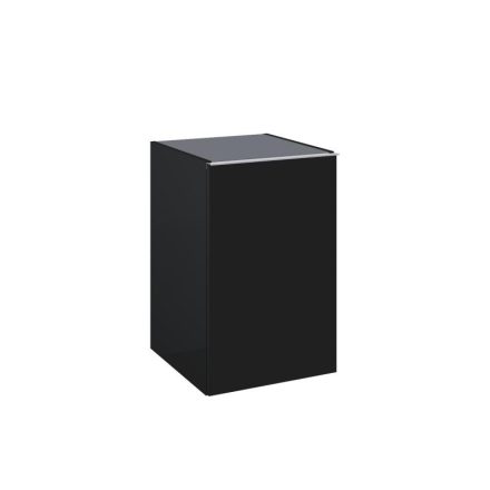 Arezzo design Monterey oldalszekrény 40x63,5 cm, 1 ajtóval, matt fekete AR-168114